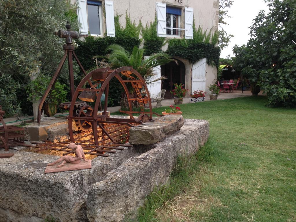 베지에 Les Jardins Du Rebaut B&B 외부 사진